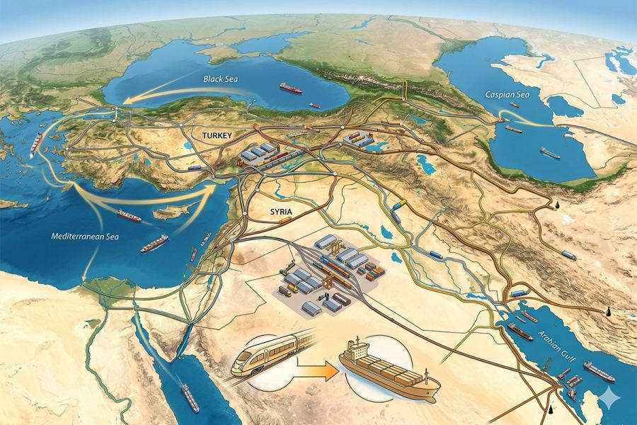 ممر "البحار الأربعة" يعيد رسم خريطة الطاقة العالمية بمشاركة سورية استراتيجية