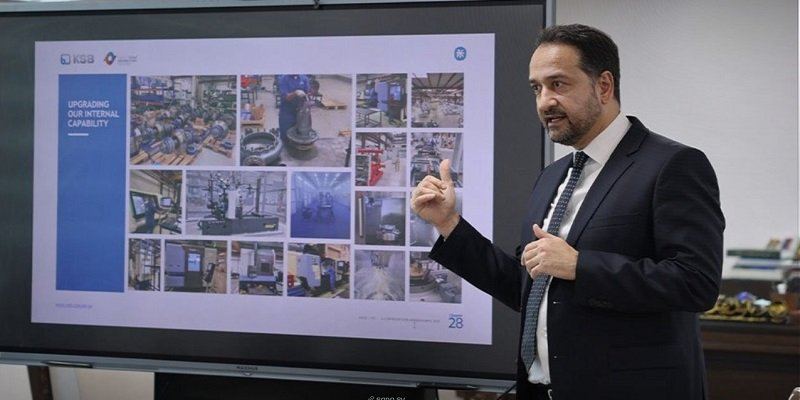سوريا تبحث مع شركة KSB الألمانية إنشاء معمل للمضخات وتوطين صناعة الصمامات