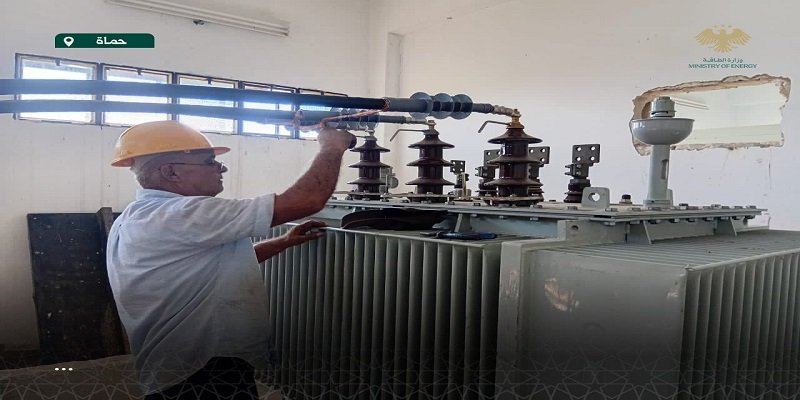 البدء بإعادة تأهيل مجمع أفاميا المائي في منطقة الغاب بريف حماة