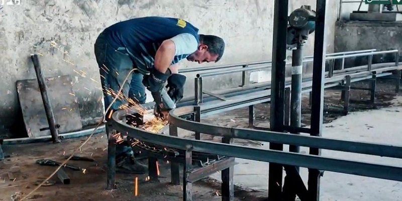 وحدة تعبئة غاز حمص تقترب من الدخول في الخدمة بعد إعادة تأهيلها بالكامل