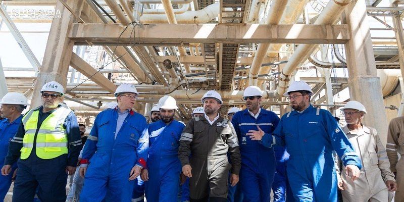 بدء إنتاج الغاز من معمل الطابية ليرتفع إجمالي الإنتاج في سوريا إلى 8.5 ملايين متر مكعب يومياً