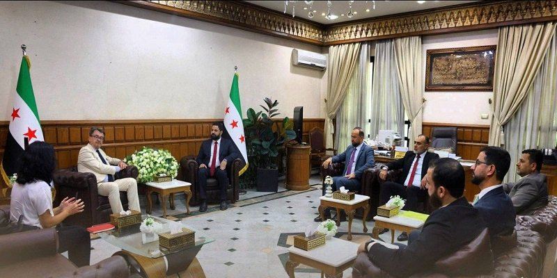 مباحثات سورية إيطالية لتعزيز الاستثمار والتنمية وتطوير مرفأ طرطوس