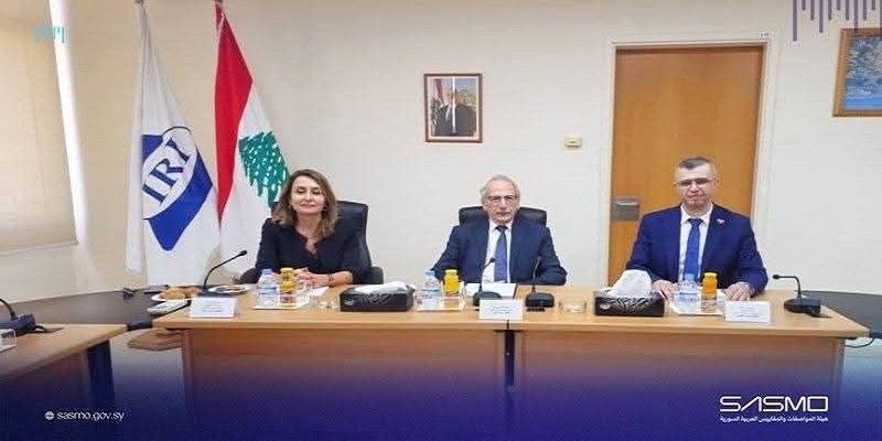 سوريا ولبنان يبحثان تفعيل الاعتراف المتبادل بالمواصفات وشهادات المطابقة