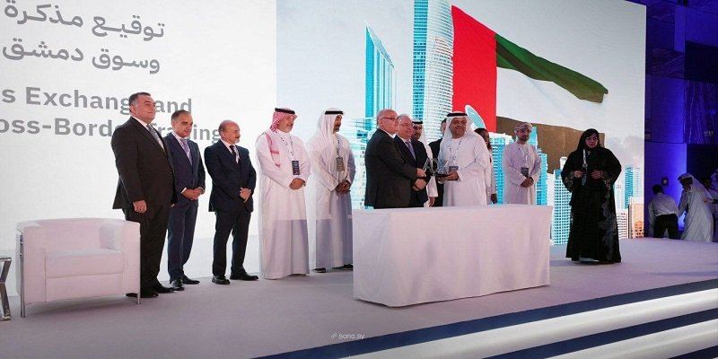 توقيع مذكرة تفاهم لتعزيز التعاون بين سوقي دمشق وأبوظبي للأوراق المالية