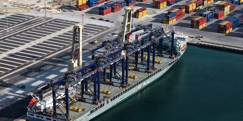 مرفأ اللاذقية يعزز قدراته التشغيلية بروافع جسرية حديثة من الجيل الخامس