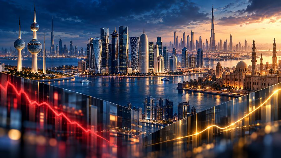 توقعات صندوق النقد الدولي لاقتصادات المنطقة لعام 2026: تباين بين الانكماش والنمو