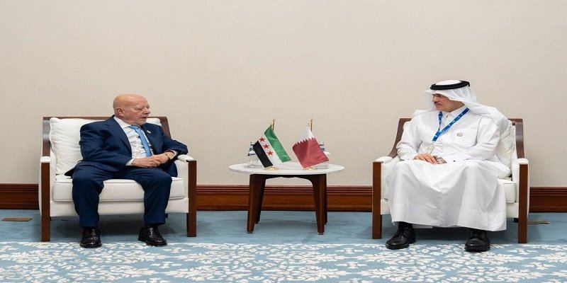مباحثات سورية قطرية لتوسيع التبادل التجاري وتشجيع الاستثمارات المتبادلة